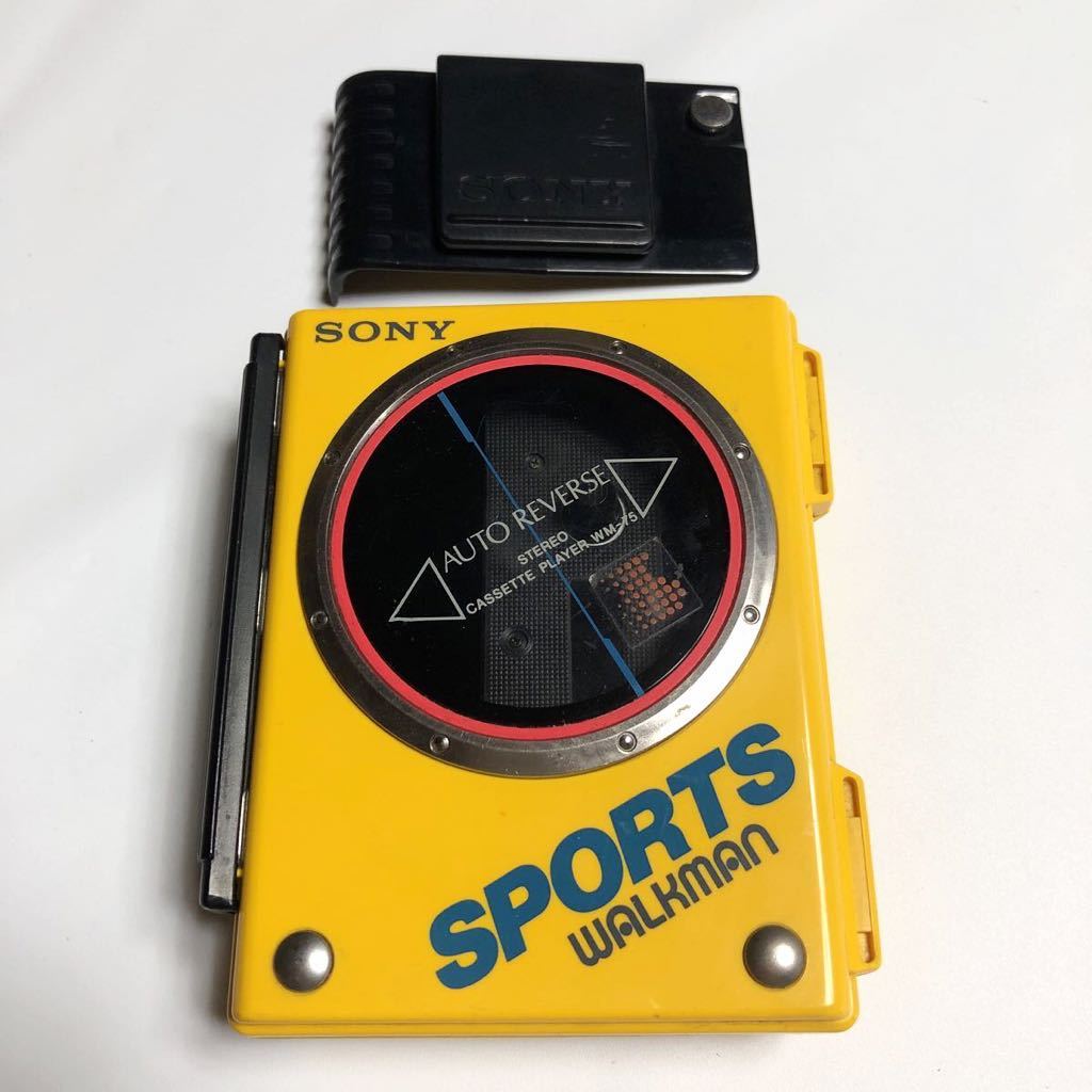 SONY SPORTS WALKMAN WM-75 カセットプレーヤー 本体 SONY公式