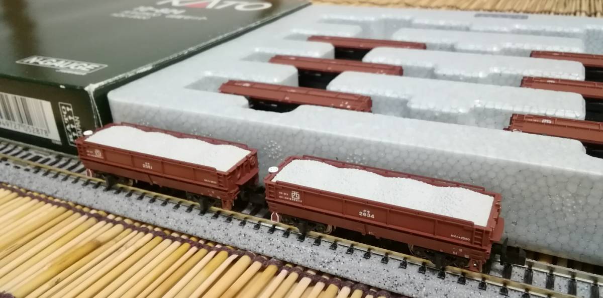 ホキ2500 | 8両セット KATO Nゲージ 10-824 鉄道模型 貨車 - ～導入編