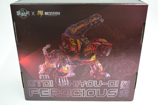 Toys Ferocious Cang CT-Chiyou-01 Cang-Toys Stylized Party 3rd | Rex Feral (Rampage, Combiner CT-CHIYOU Rampage 01-08