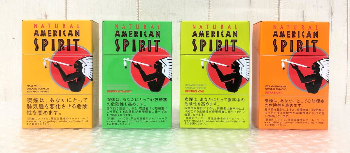 未使用品 ＊AMERICAN SPIRIT アメリカンスピリット ＊スチール 缶