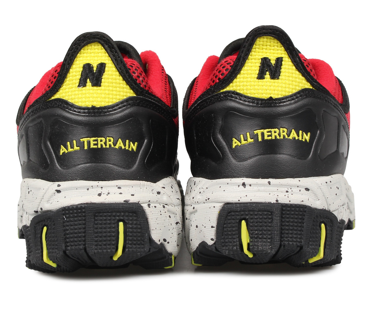 送料無料 27.5cm○New Balance ML 801 GLE 黒 赤 黄 ニューバランス 