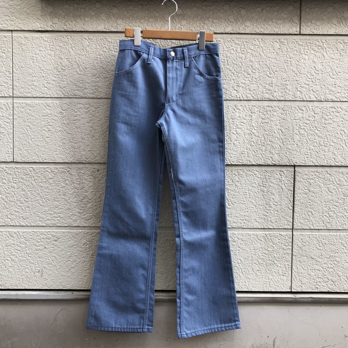 60s 70s USA製 Wrangler ブーツカットデニム フレアパンツ フレア 