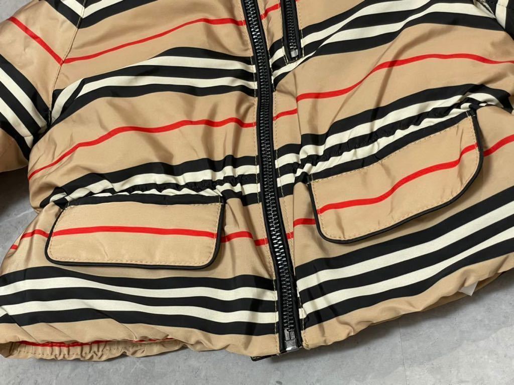 バーバリーチルドレン 新品ダウンコート 4Y どぎつい 