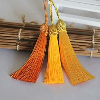 Sweetimes フリンジ 手芸用品 タッセル 手芸 アクセサリーパーツ クラフト 32色セット No.98_3