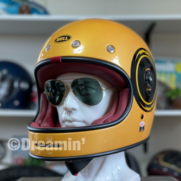 新品☆US BELL BULLITT Bolt Gloss Yellow/Black ベル ブリット 新品☆US BELL BULLITT Bolt Gloss Yellow/Black ベル ブリット