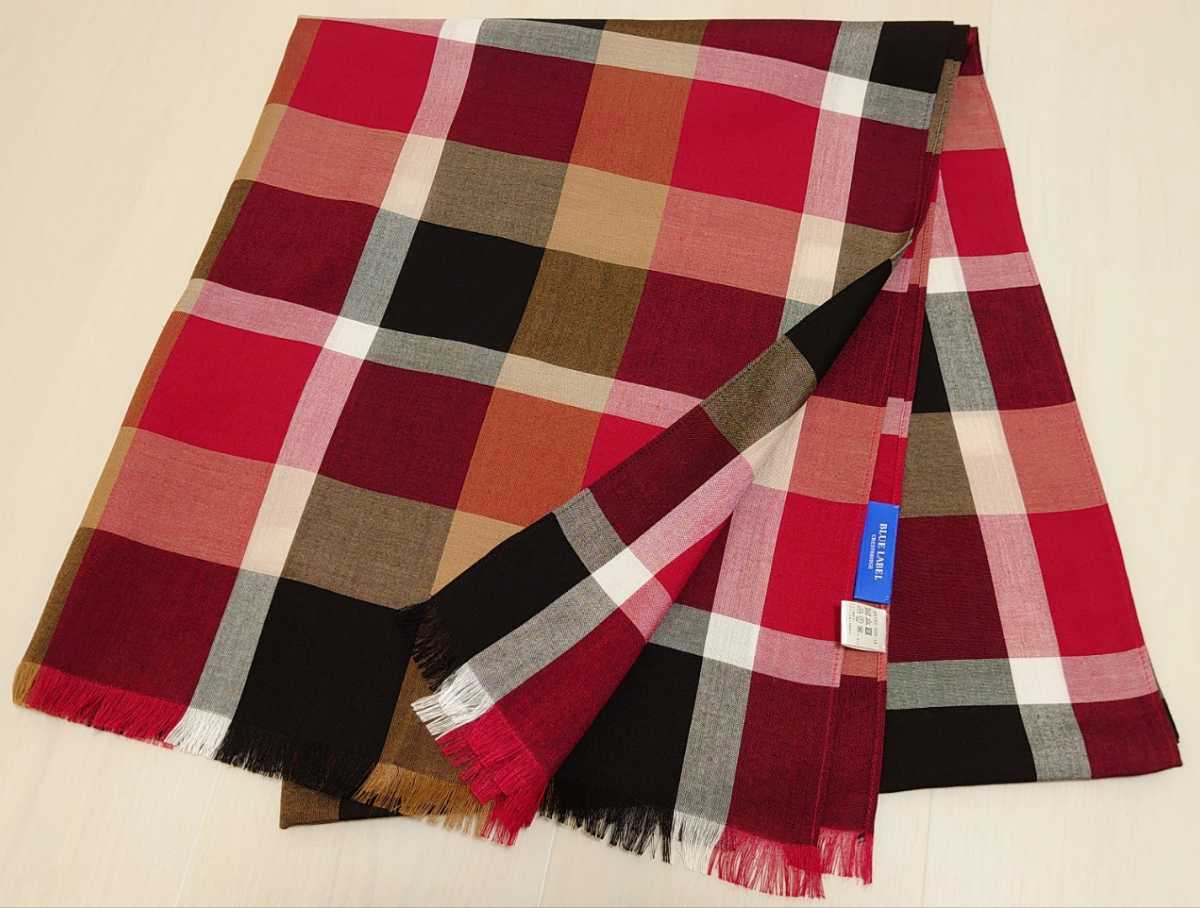 試着のみ☆定価20，900円☆180×76cm☆ブルーレーベルクレストブリッジ☆クレストブリッジチェック2WAYストール☆腕通し付き バーバリー 赤 アイズフロンティア A.D.ストレッチナイロン #9031 ポケット鋼製巻尺 TRUSCO アウトレット試着室強○強○！？