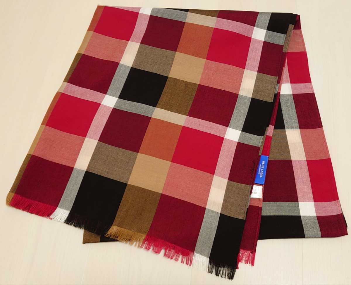 試着のみ☆定価20，900円☆180×76cm☆ブルーレーベルクレストブリッジ☆クレストブリッジチェック2WAYストール☆腕通し付き バーバリー 赤 アイズフロンティア A.D.ストレッチナイロン #9031 ポケット鋼製巻尺 TRUSCO アウトレット試着室強○強○！？
