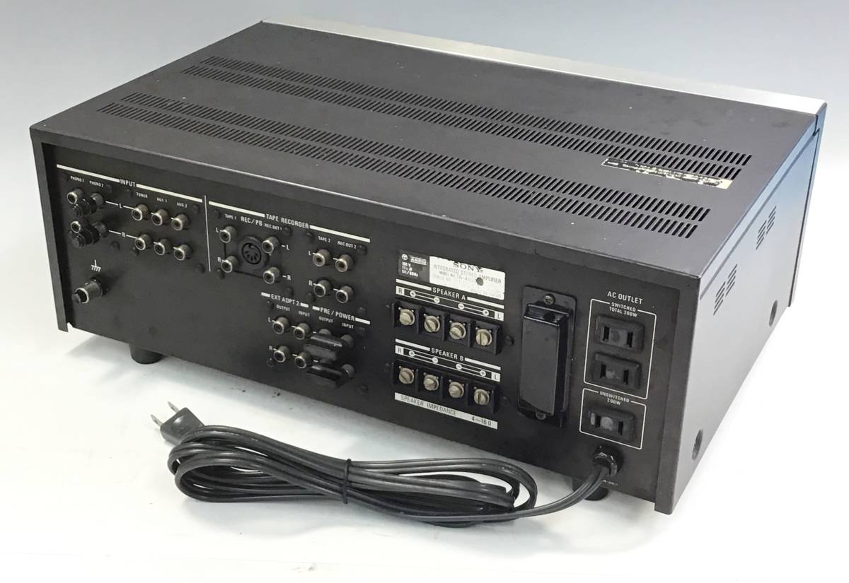 TA-4650 SONY プリメインアンプ ソニー - TA アンプ Yahoo