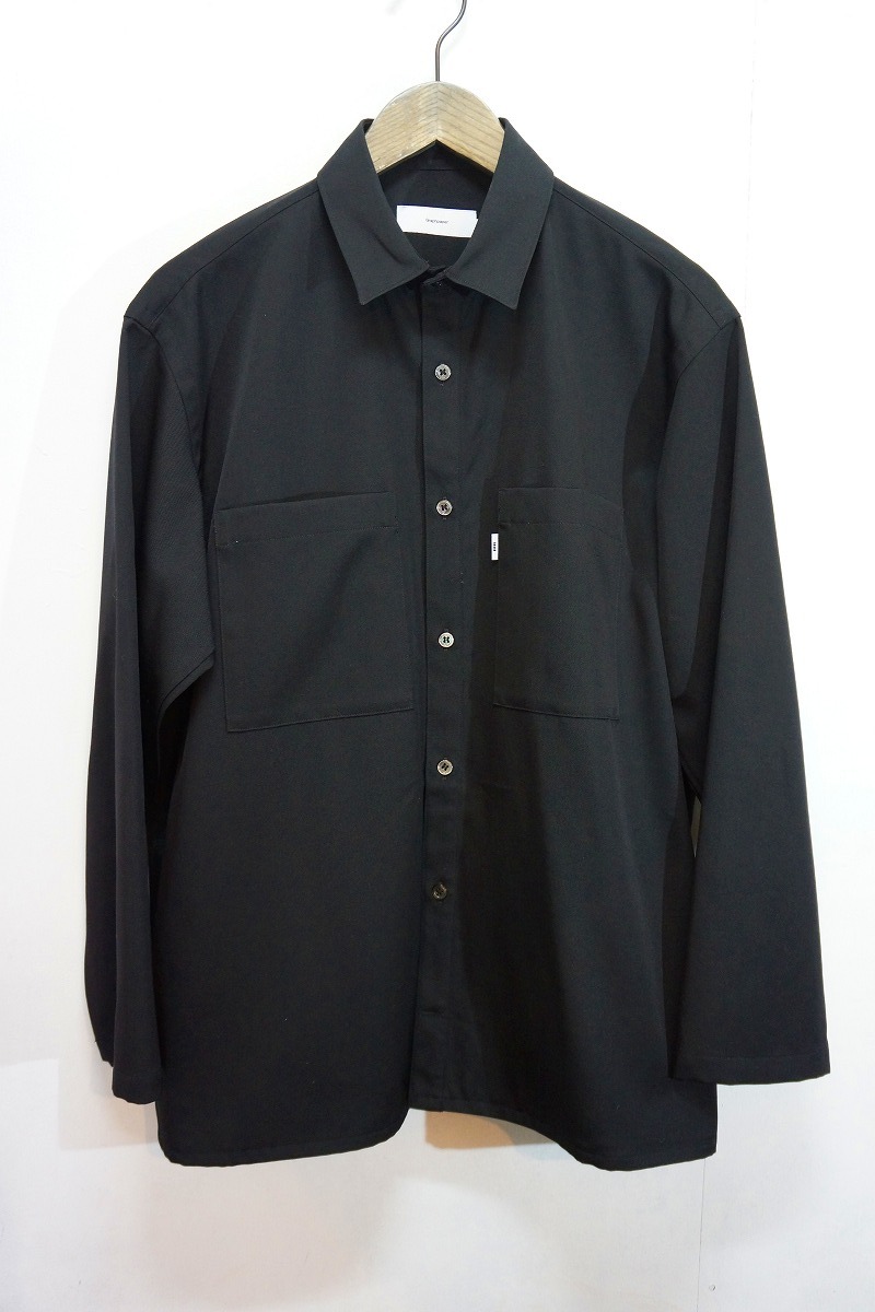 美品 19AW Graphpaper グラフペーパー SELVAGE WOOL L/S BOX 美品 19AW Graphpaper グラフペーパー SELVAGE WOOL L/S BOX