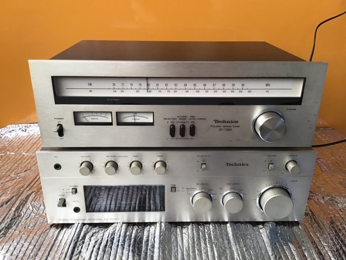 Technics テクニクス ステレオプリメインアンプ SU-8044G FM/AM