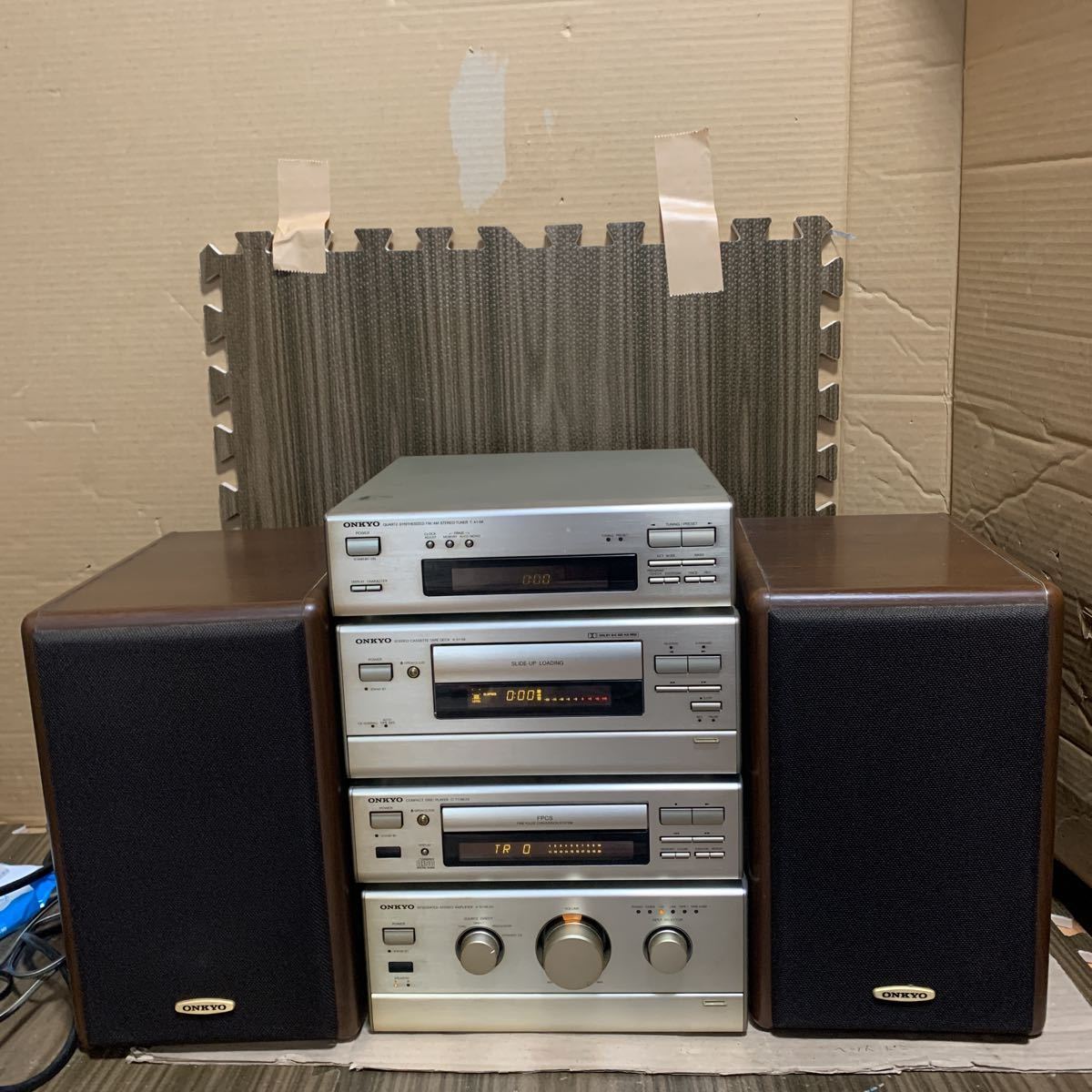 ONKYO C-711M T-411M D-202A セット C-711M ONKYO CDプレーヤー