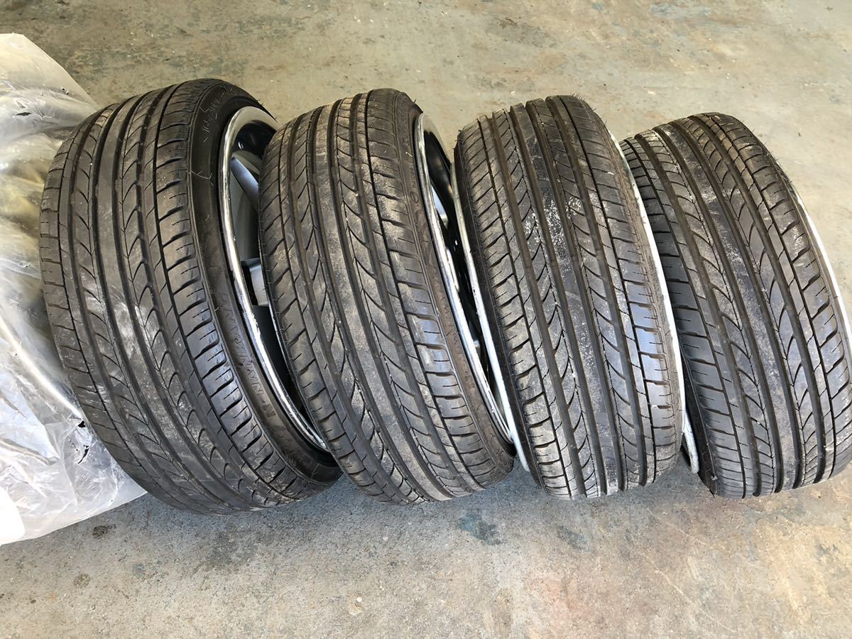 ヴィエナクライス SSR 16インチ 100/4穴 7J+35 LO 165/40/16ほぼ