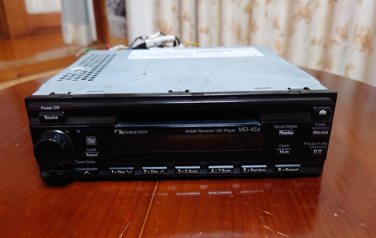❗️希少❗️Nakamichi MD-30z ナカミチ　MD 1DINプレーヤー Nakamichi ナカミチ MD-45z [MiniDisc Wiki] - MD MD-30z nakamichi