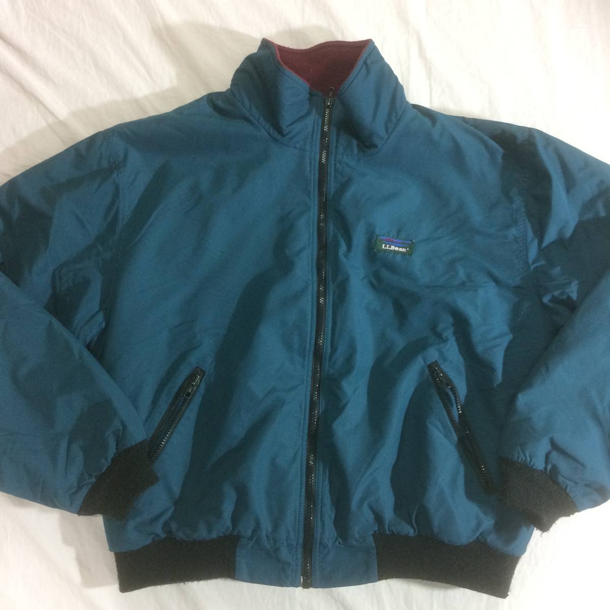 Jacket」 ⁄ 古着 Flannel-Lined Jacket, 80年代⁄USA⁄ウォームアップ 