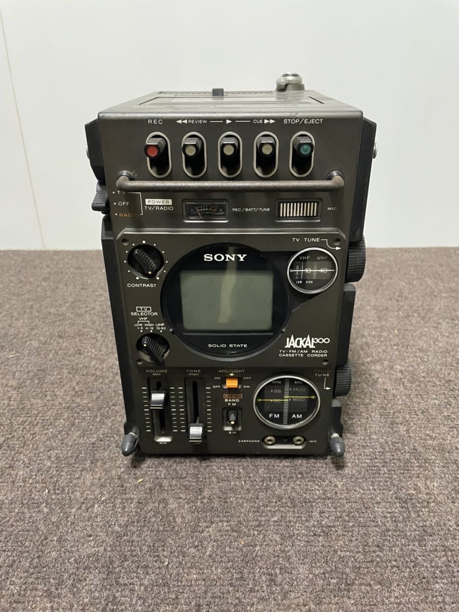 S851）SONY ソニー ラテカセ FX-300 JACKAL300 ラジカセ 昭和レトロ FX
