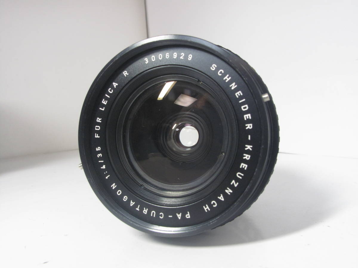 35mm シュナイダー PA-CURTAGON ライカ 中古(シュナイダー) PA-CURTAGON35&frasl;4(ライカR)｜ナニワ ライカ R用 シュナイダー PA-CURTAGON 35mm f4 (シフトレンズ)■希少■美品■ 10631