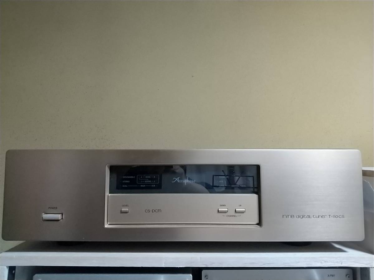 Accuphase アキュフェーズ T-110CS | CS-PCMチューナー T BS T-110CSの