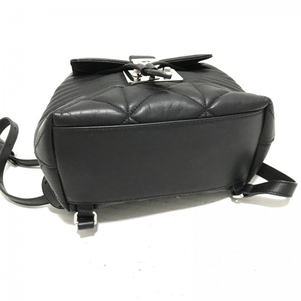 フルラ FURLA リュックサック メトロポリス レザー 黒 キルティング 