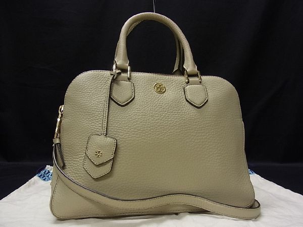 1円 □美品□ TORY BURCH トリーバーチ レザー ゴールド金具 2WAY 