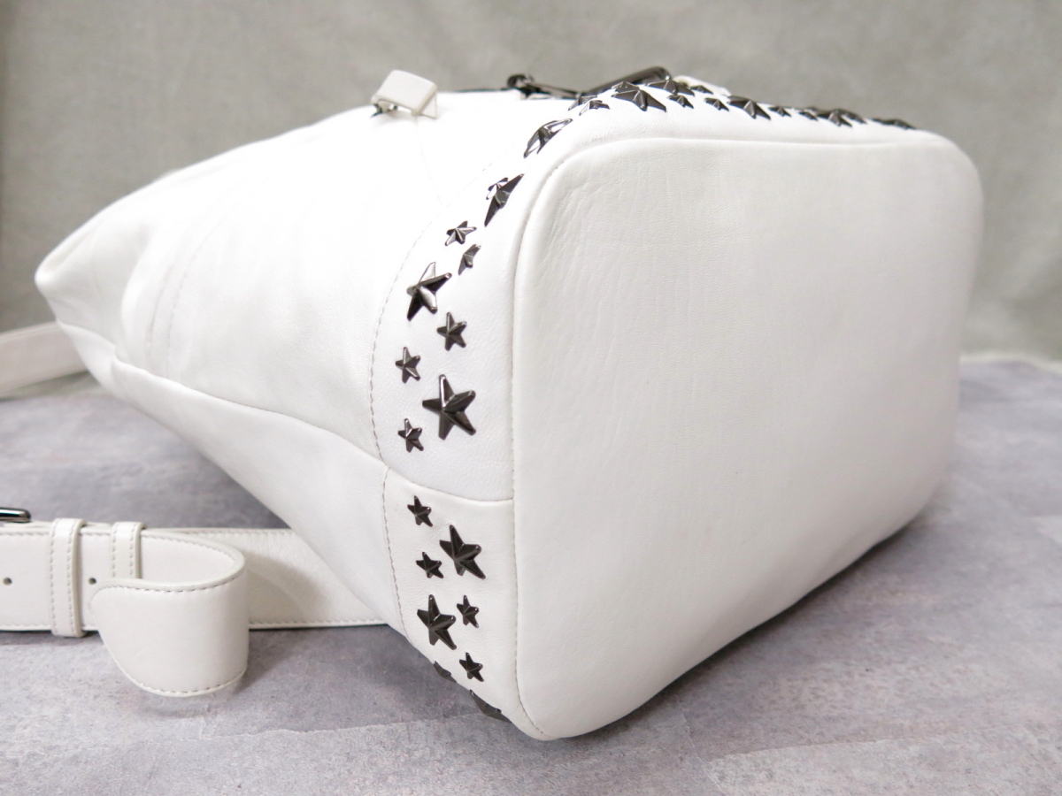 ○美品○JIMMY CHOO ジミー チュウ○FITZROY フィッツロイ○レザー 本 