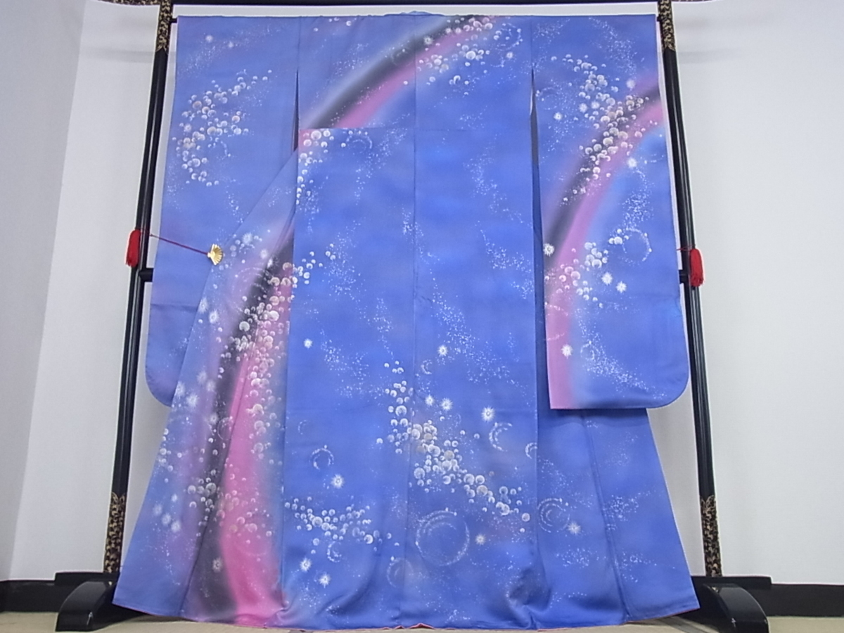 着物屋こころ□豪華振袖 作家物 フランソワーズ・モレシャン 水泡 暈し 