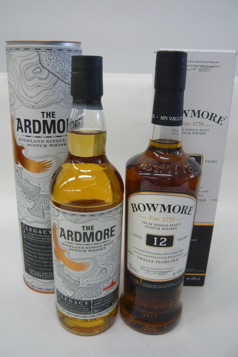 1円～おたからや◇K1019-18 アードモアTHE ARDMORE ボウモアBOWMORE 12