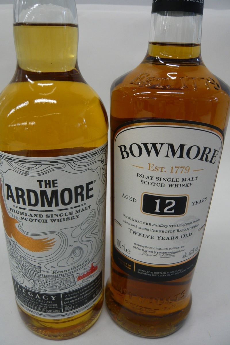 1円～おたからや◇K1019-18 アードモアTHE ARDMORE ボウモアBOWMORE 12