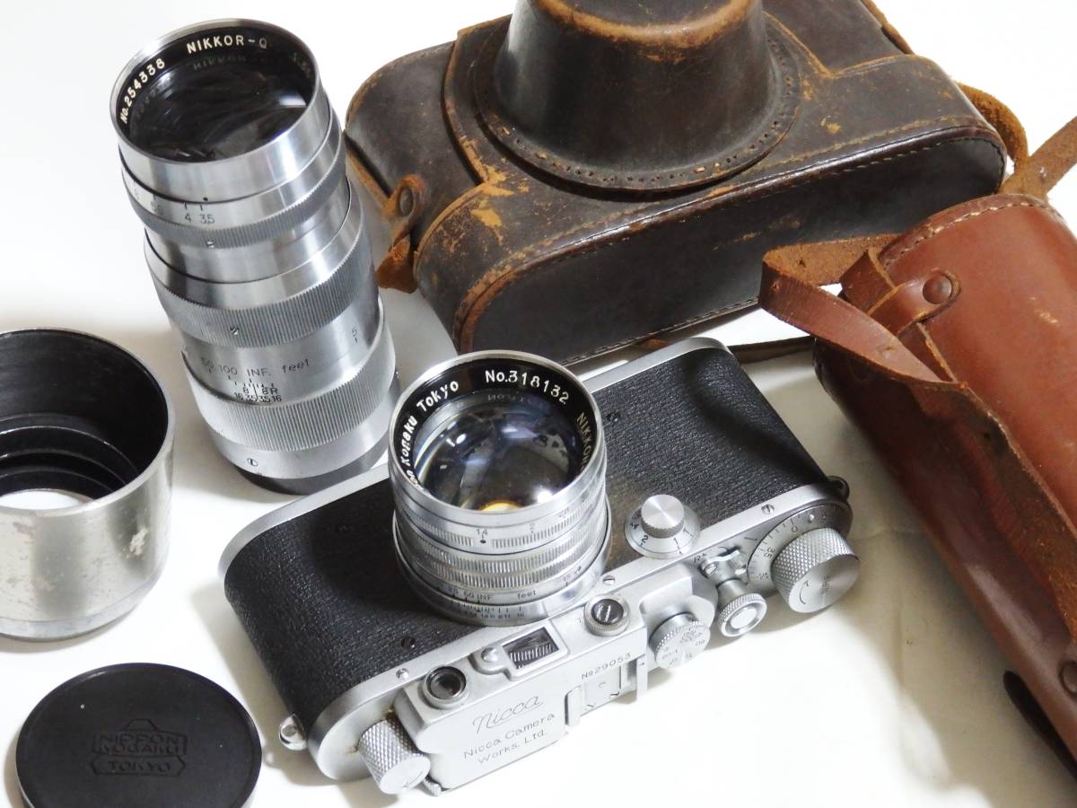 ニッカ NICCA 試写済実働品国産35mmLマウントレンジファインダー 