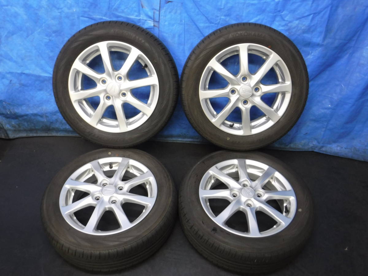 ダイハツ 純正 アルミホイール 14×4.5J 4H +45 PCD100 155/65R14 残溝4