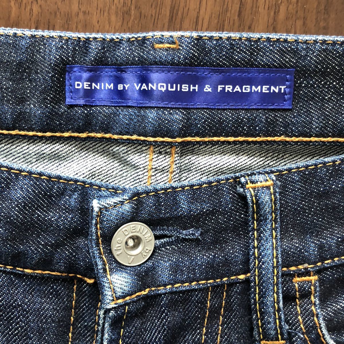 DENIM BY VANQUISH&FRAGMENT 藤原ヒロシ ジーンズ インディゴ 32 廃盤 