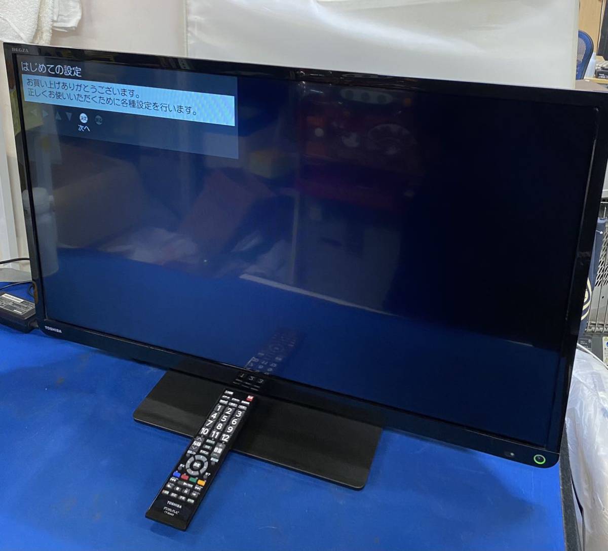 東芝 32V型 REGZA ハイビジョンテレビ 別売USB HDD録画対応 美品 REGZA 