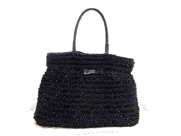 1円 □美品□ ANTEPRIMA アンテプリマ ワイヤーバッグ PVCワイヤー 