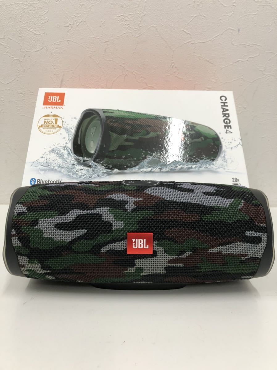 JBL CHARGE4 ワイヤレススピーカー 迷彩柄 UK425 Bluetoothスピーカー