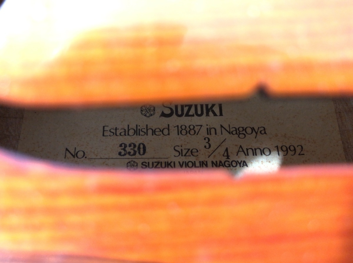 C084C036●suzuki no.330 3/4 Suzuki 0 Size (USED) | 株式会社