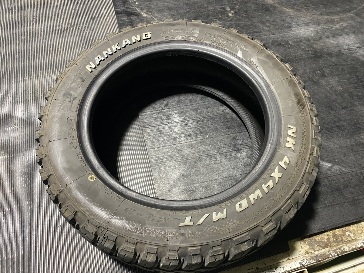 ☆ ナンカン NANKANG NK 4×4WD M/T FT-9 ☆ 165/65R14 79S 2016年製 
