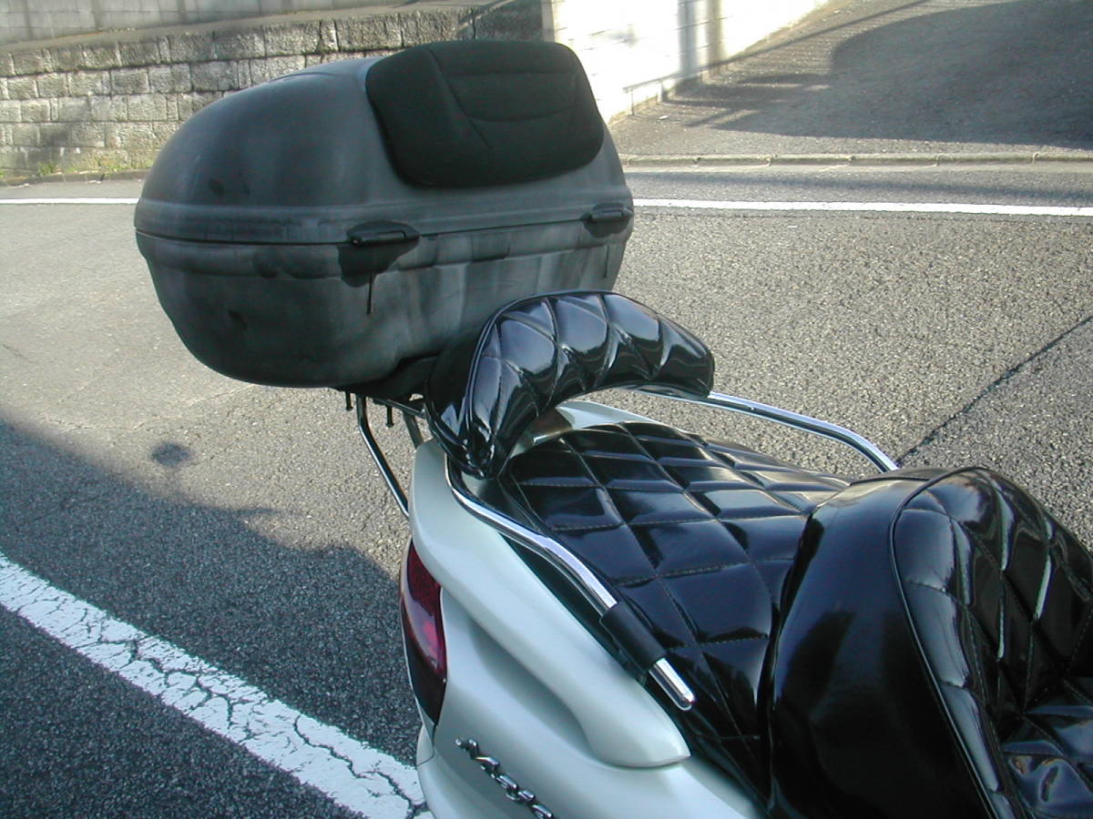 SG03J タンデムバー リア sg03j マジェスティC リアキャリア カチ上げ 