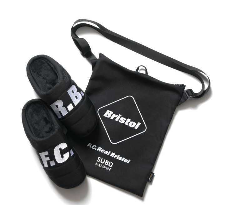 SUBU F.C.R.B. | BLACK SANDALS FCRB SOPH. FLAP BLACK): F.C. Bristol 