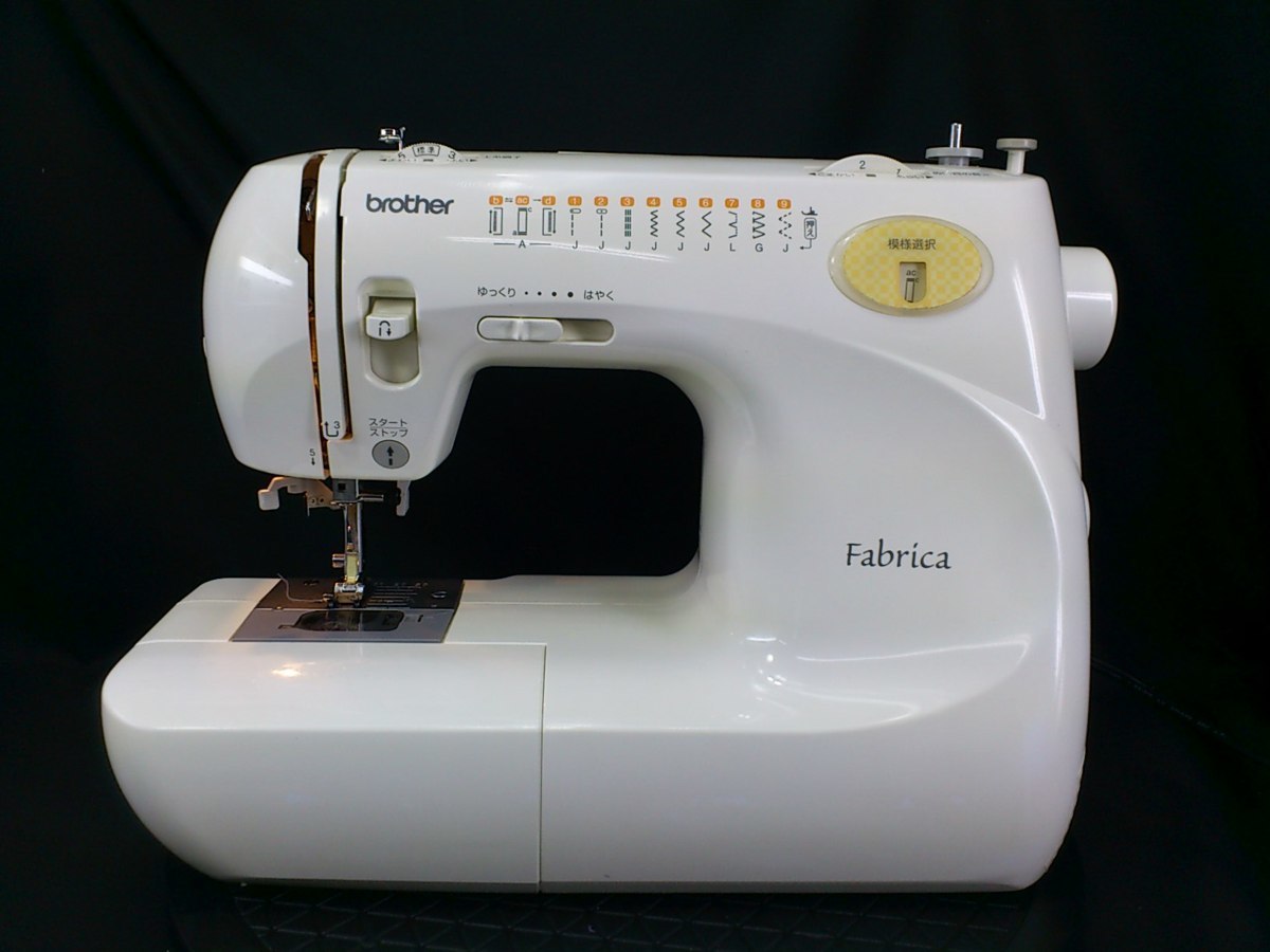  ブラザーミシン Ｆａｂｒｉｃａ 型番： EL617(ブラザー)｜売買されたオークション情報、yahooの商品情報をアーカイブ公開 - オークファン ブラザー