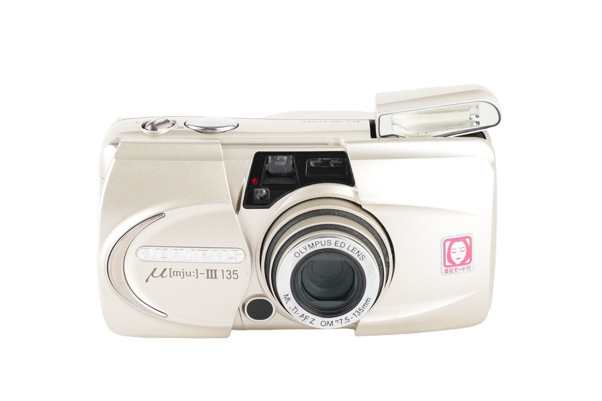 04250cmrk OLYMPUS μ [mju:]-III 135 コンパクトカメラ