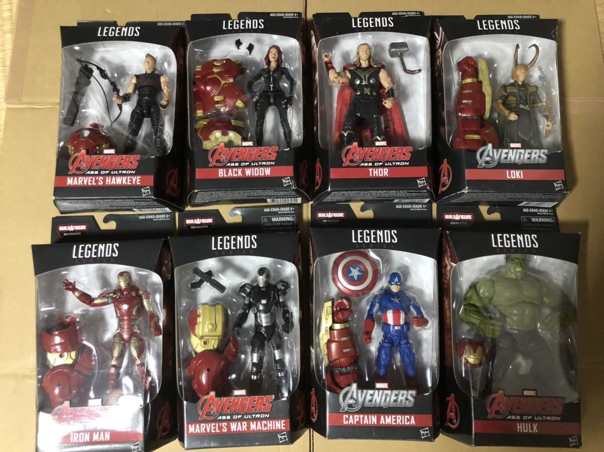 ほぼ未開封】マーベルレジェンド アベンジャーズ エイジオブウルトロン 
