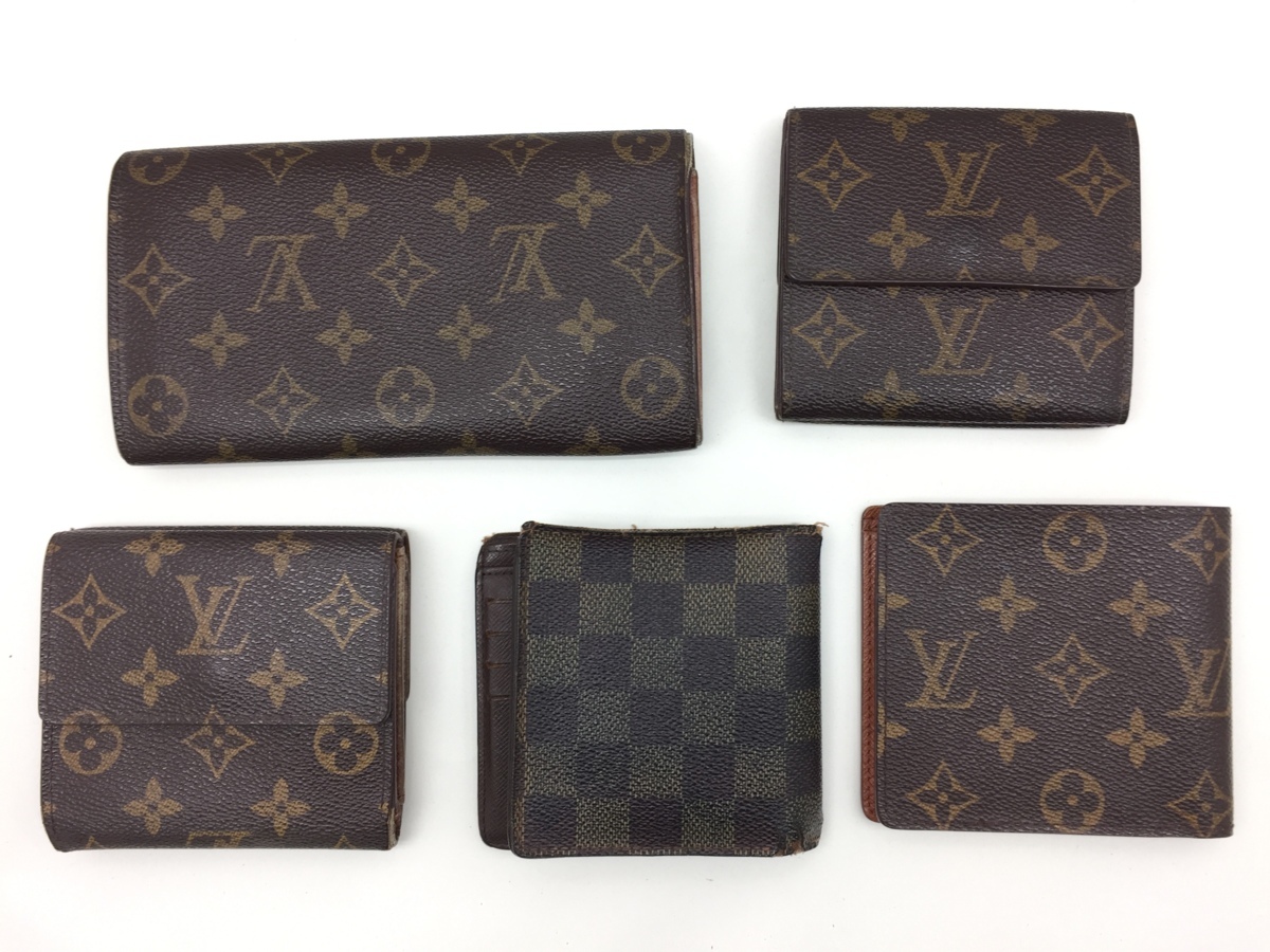 まとめ】 LOUIS VUITTON モノグラム ポルトモネクレディ / ダミエ 