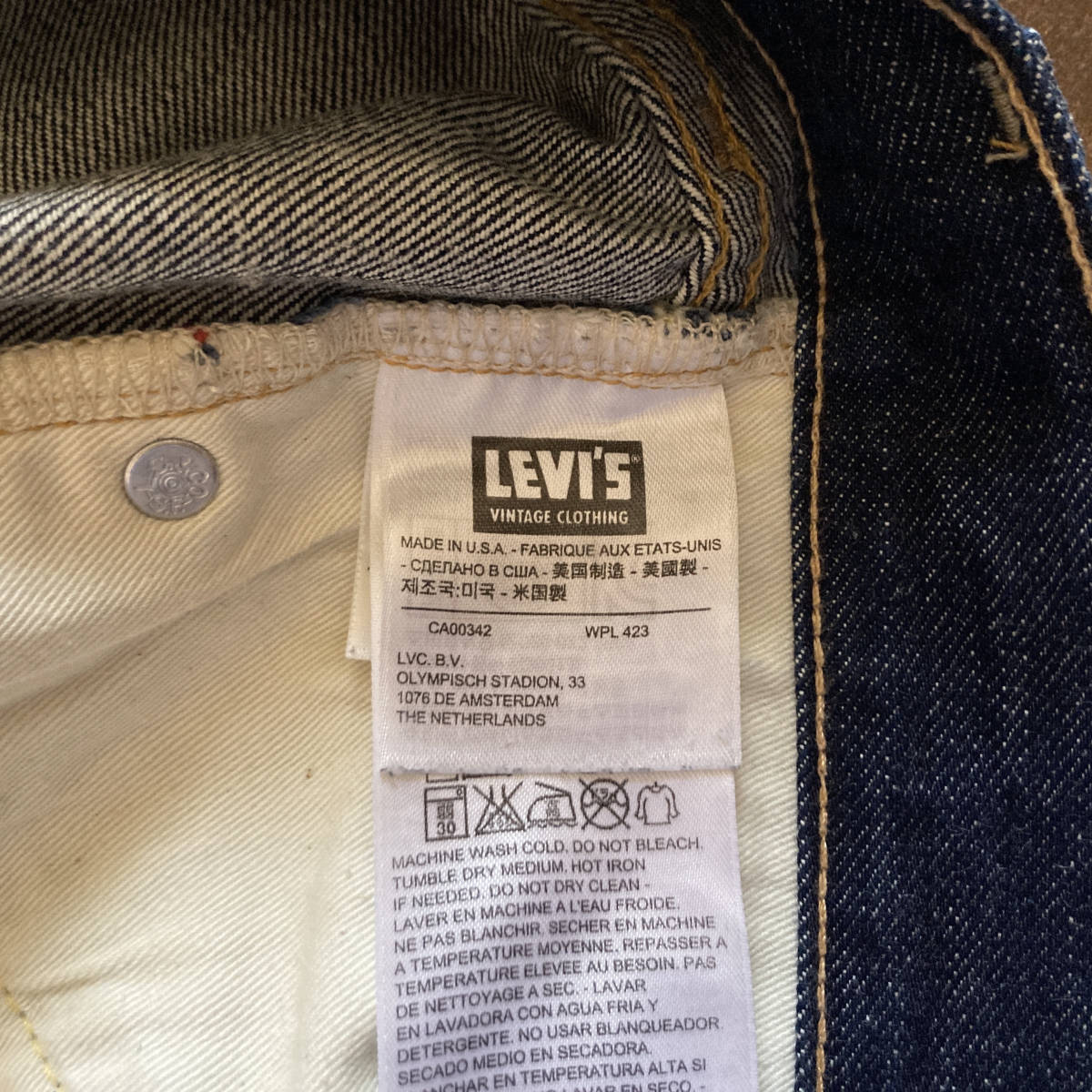 ホワイトオーク 米国製 1966年モデル LEVI