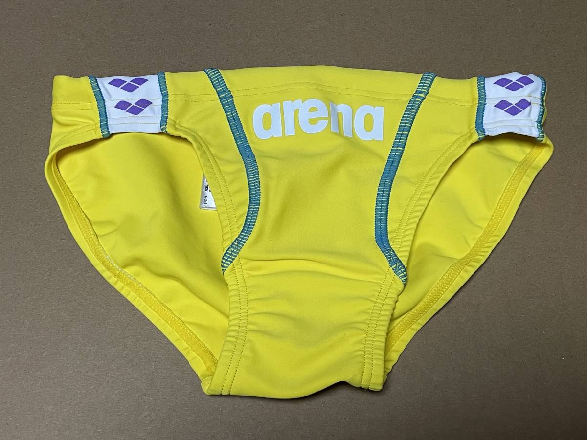 アリーナ arena 競パン(競泳水着) イエロー色 SS スポーツ別