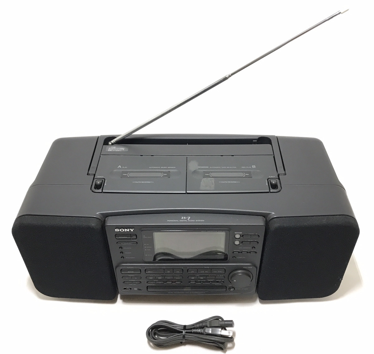 希少☆動作品】SONY SONAHAWK ソナホーク ZS-7 バブルラジカセ ソニー