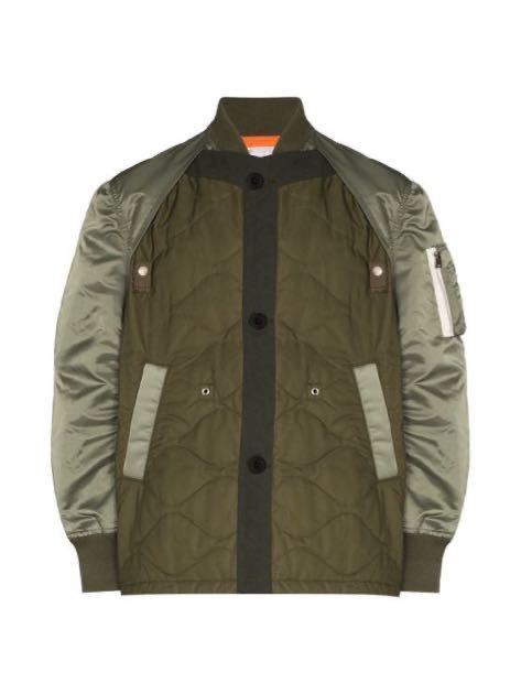 2021AW sacai サカイ パッチワーク ボンバージャケット サイズ M(男性 