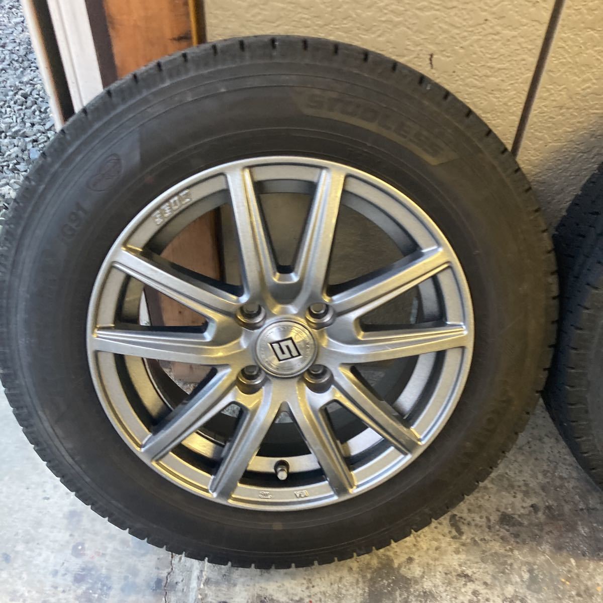 バリ山！2016年製 155/80R14 88/86N LT ヨコハマ アイスガード IG91 