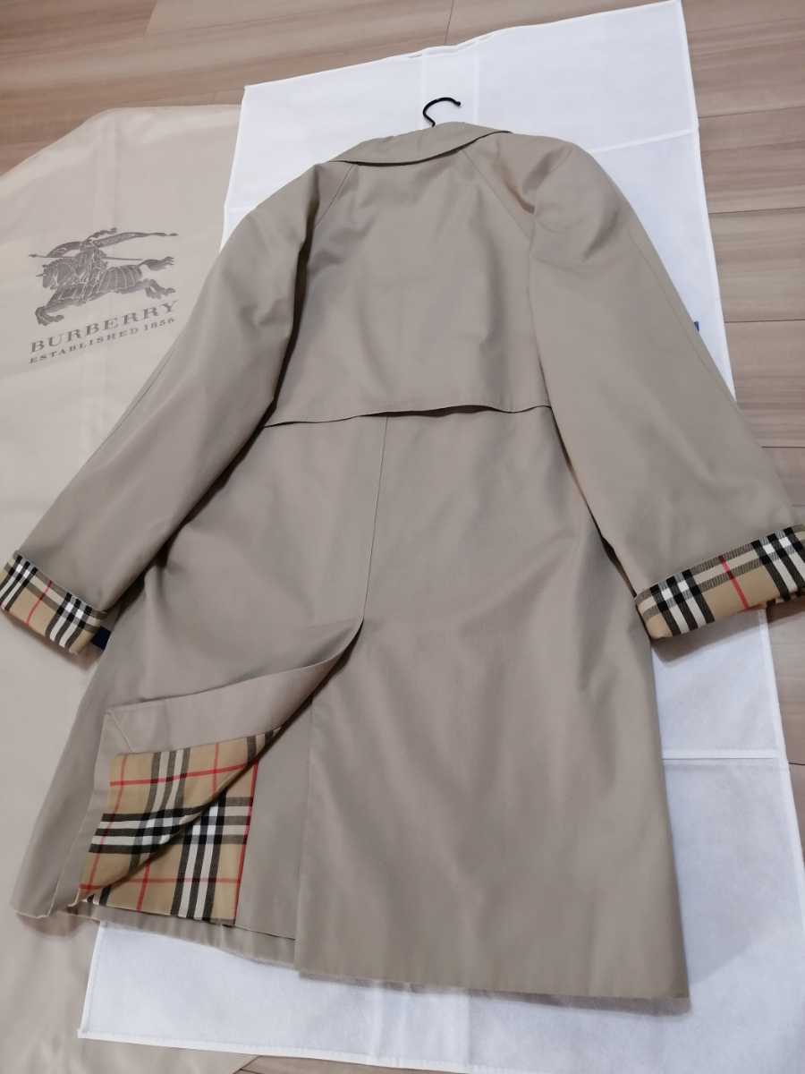 本物上質 貴重 希少 美品 バーバリー ステンカラーコート Burberrys