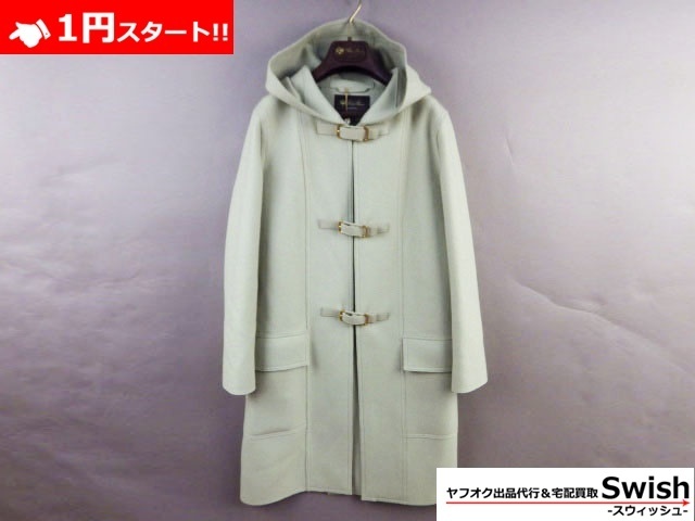 A821●Loro Piana ロロ・ピアーナ●未使用 Brodie Cashmere Coat コート 36 灰系●
