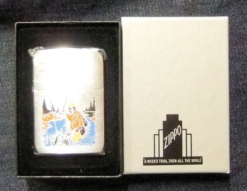 ZIPPO ジッポー ライター 1941-FISHERMAN Z-5800 未使用 箱入り 0