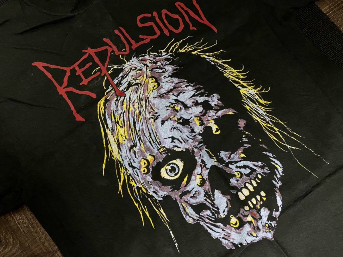 L25】1点物 超激レア REPULSION リパルジョン シャツ オールドスクール 